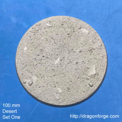 Desert 100 mm Round Base Set One (1) Desert 100 mm  Round Base Set One (1) Package of 1 base