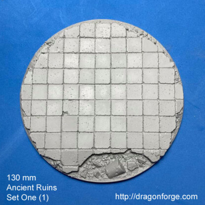Ancient Ruins Ancient Ruins 130 mm Round Base Set One (1) Package of 1 base