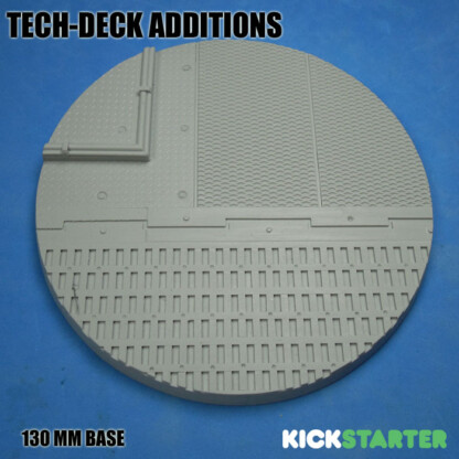 Tech-Deck 130 mm Round Base Set One (1) Tech-Deck 130 mm Round Base Set One (1) Package of 1 base