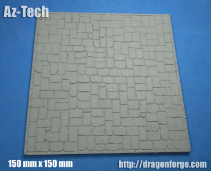 AZ-TECH Stone Floor Sheet Set One (1) Az-Tech Stone Floor Sheet 1 Piece Dimensions - 150 mm x 150 mm x 4 mm thick