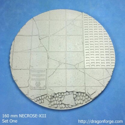 NECROSE-XIII 160 mm Round Base Set One (1) Package of 1 base