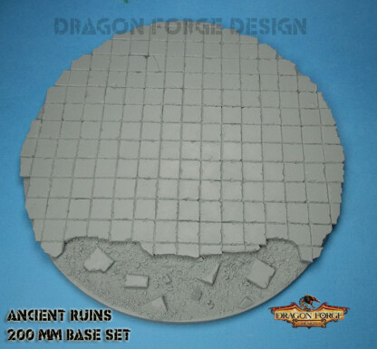 Ancient Ruins Ancient Ruins 200 mm Round Base Set One (1) Package of 1 base