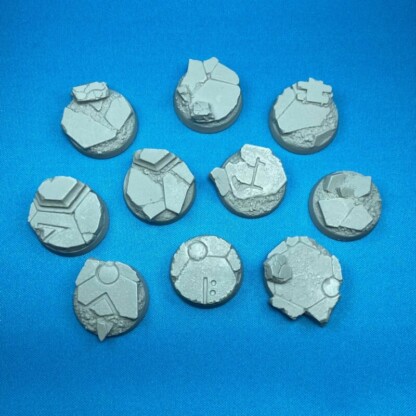 Lost Empires 25 mm Round Base Set One (1) Package of 10 bases