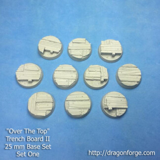 No Man's Land Trench Boards 25 mm Bases Set Two (2)