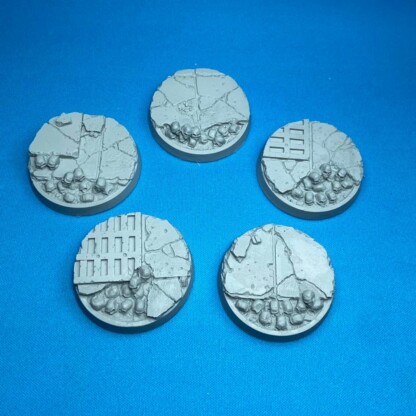 NECROSE-XIII 40 mm Round Base Set Two (2) Package of 5 bases