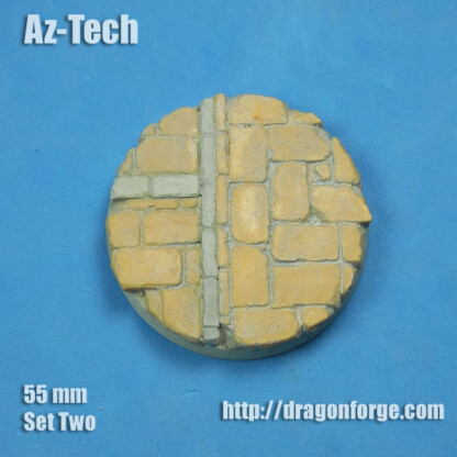 AZ-TECH 55 mm Round Base Set Two (2) Az-Tech 55 mm Round Base Set Two (2) Package of 1 base