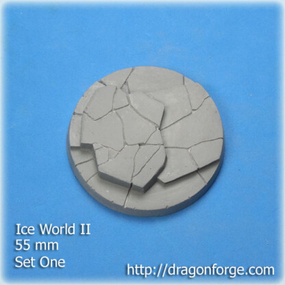 Ice World 55 mm Round Base Set One (1) 55 mm Round Base Ice World Set One (1) Package of 1