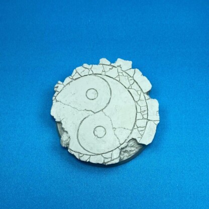 Lost Empires 55 mm Yin-Yang Round Base Set Three (3) Package of 1 base