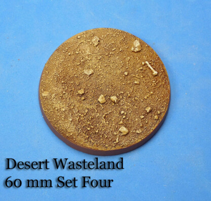 Desert 60 mm Round Bas Set Four (4) Desert 60 mm  Round Base Set Four (4) Package of 1 base