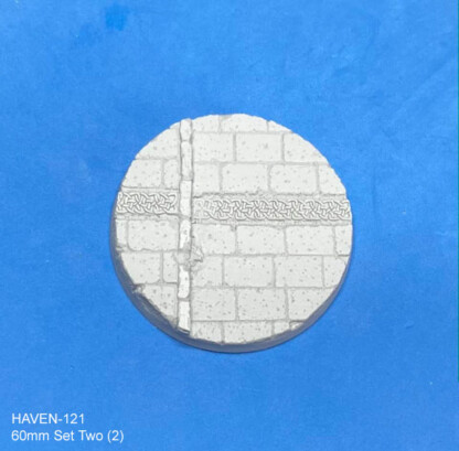 HAVEN-121 60 mm Round Base Set Two (2) Set of 1 Base