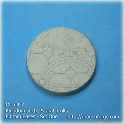 Occult-7 60 mm Round Base Set One (1) Occult-7 60 mm Base Set Set One (1) Package of 1 base