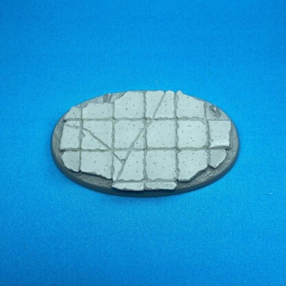 Ancient Ruins 75 mm x 42 mm Oval Base Set Two (2) Ancient Ruins Ancient Ruins 75 mm x 42 mm Oval Base Set Two (2) Package of 1 base