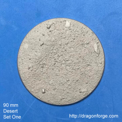 Desert 90 mm Round Base Set One (1) Package of 1 base