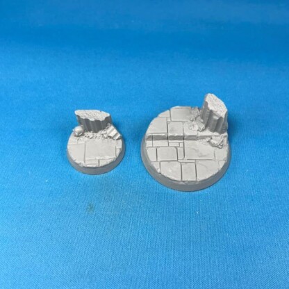 Sanctuary 25 mm and 40 mm Hero Base Set Set One (1) Package of 2 bases One 40mm base One 25mm base