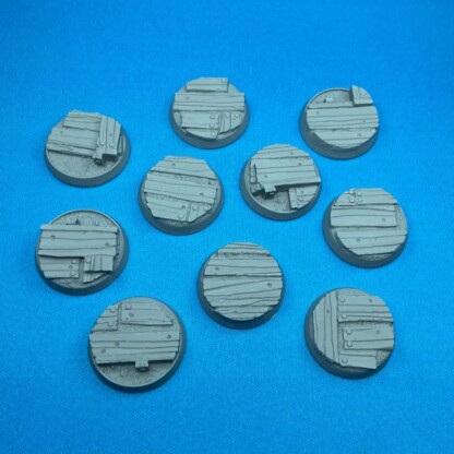 No Mans Land Trench Boards 25 mm Bases Set Two (2) Set of 10 bases