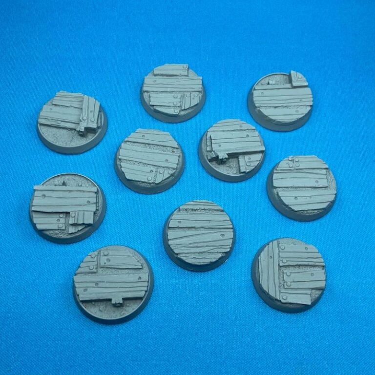 No Mans Land Trench Boards 25 Mm Bases Set Two 2 Dragon Forge Design Miniature Bases 8636