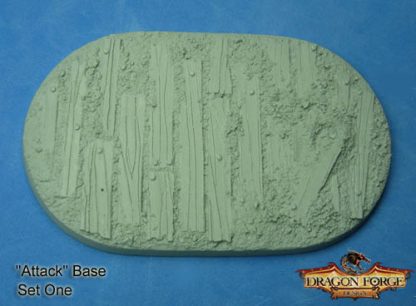 No Man's Land Trench Boards 60 mm X 100 mm Attack Base Set One (1) Package of 1 base