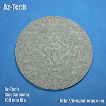 Az-Tech Sun Calendar Set One (1) Az-Tech Sun Calendar 1 Piece Dimensions - 105 mm x 3 mm thick