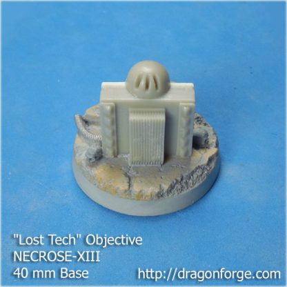 NECROSE-XIII NECROSE XIII 40 mm Round Base Lost Tech Objective Set One (1) Package of 1 base