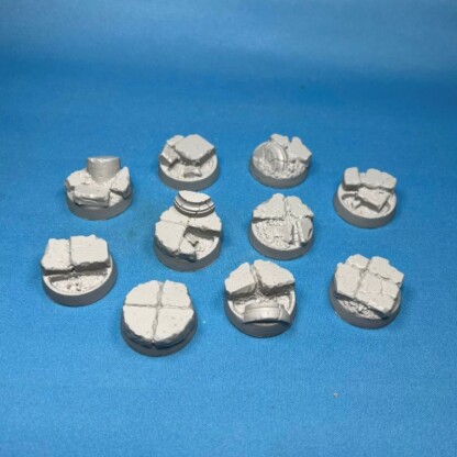 Ancient Ruins Ancient Ruins II 25 mm Base Set Set Four (4) Package of 10 bases
