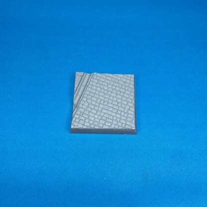 50 mm x 50 mm Square Bases Cobblestone Streets Set Two  (2) Package of 1 Bases
