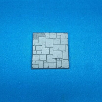 50 mm x 50 mm Square Bases Temple Set One (1) Package of 1 Base