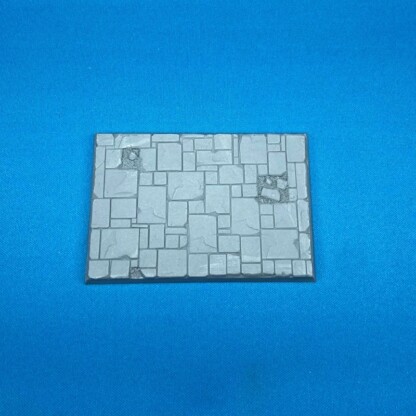 50 mm x 75 mm Square Bases Temple Set One (1) Package of 1 Base