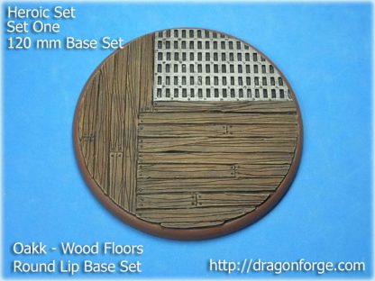 120 mm Base Round Lip Base Style Oakk Wood Floors Heroic Base Set One (1) Package of 1 Base