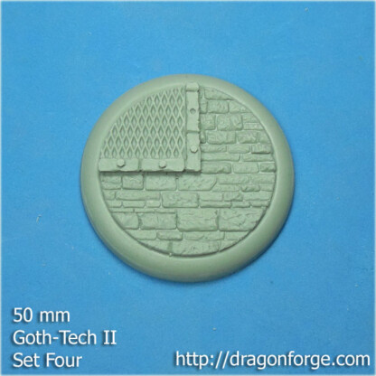Goth-Tech 50 mm Base with Round Lip Set Six (6) 50 mm Base with Round Lip Goth-Tech Set Six (6) Package of 1 Base