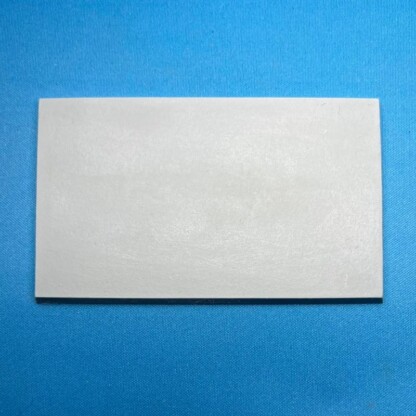 60 mm x 100 mm Square Base Blank Solid Set One (1) Package of 1 Blank