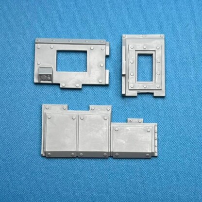 Add On Ablative Front End Armor Kit Set One (1) Package of 3  pieces  