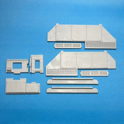 Add On Ablative Side Skirt Armor Kit + Front End Complete Armor Kit One (1) Add On Ablative Side Skirts + Front End Armor Kit Add On Ablative Side Skirt Armor Kit Set One (1) Package of 9 pieces  