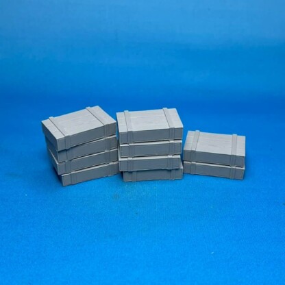 ES Ammo Crates Set of 10 Crates Set One (1) Diorama Details Build It Bits Set Two (2) 10 Ammo Crates Set contains 10 parts to create your own  bases and diorama projects.