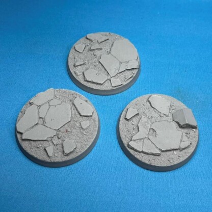 Lost Empires 50 mm Round Base Set Two (2) Package of 3 bases