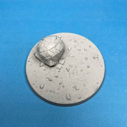 Desert with Large Skull Idol Ruins 80 mm Round Base Set Two (2) Package of 1 base