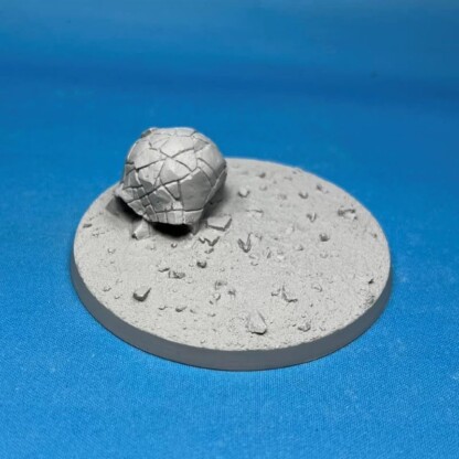 Desert with Large Skull Idol Ruins 80 mm Round Base Set Two (2) Package of 1 base