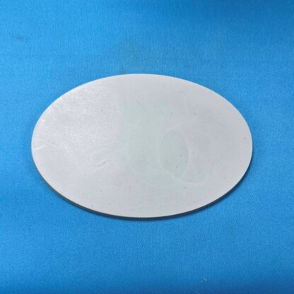 105 mm X 70 mm Oval Base Blank Solid Set One (1) Package of 1 Blank