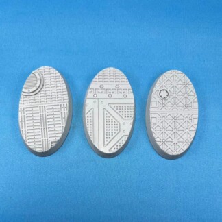 S.H.I Ships Hold Interior 60 mm x 35 mm Oval Tech-Deck Base Set One (1)
