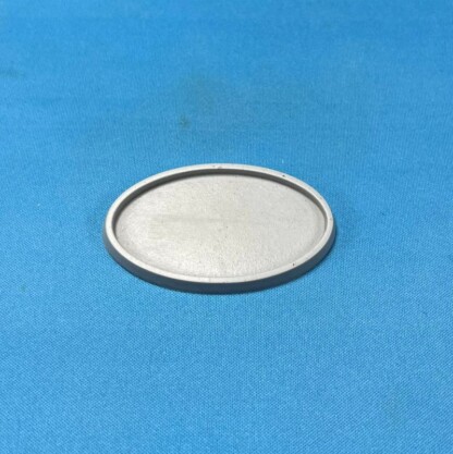 60 mm X 35 mm Oval Base Blank Hollow Set One (1) Package of 1 Blank