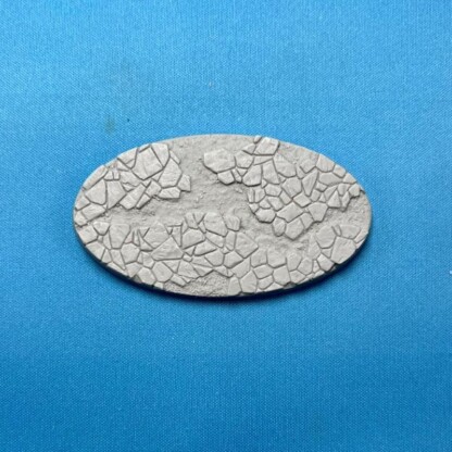Broken Wasteland 75 mm X 42 mm Oval Base Set Two (2) Package of 1 base