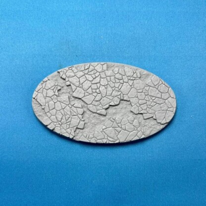Broken Wasteland 90 mm X 52 mm Oval Base Set Two (2) Package of 1 base