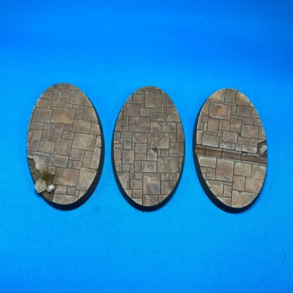 Painted Sanctuary 60 mm x 35 mm Oval Base Set One (1) Sanctuary Painted Sanctuary 60 mm x 35 mm Oval Base Set Set One (1) Package of 3 bases