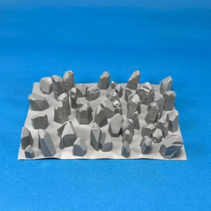 Diorama Details Build It Bits Crystalline Shards Set One(1) Package contains 30+ Shard pieces  