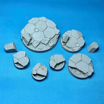 Lost Empires Hero Base Set Three (3) Lost Empires Lost Empires Hero Base Set 25 mm,  40 mm and 60 mm Hero Base Set Diorama Details Set Three (3) Package of 8 pieces