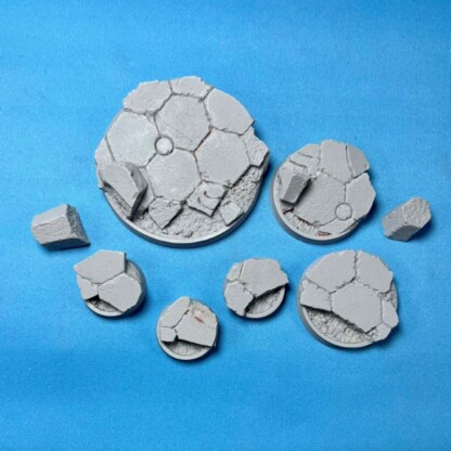 Lost Empires Hero Base Set Three (3) Lost Empires Lost Empires Hero Base Set 25 mm,  40 mm and 60 mm Hero Base Set Diorama Details Set Three (3) Package of 8 pieces
