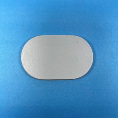 60 mm x 100 mm Solid Pill Shaped Base Blank with Bevel Edge Set One (1) 60 mm x 100 mm Solid Pill Shaped Base Blank Solid Set One (1) Package of 1 Blank
