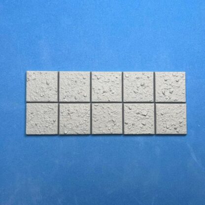 25 mm x 25 mm Universal Rough Terrain (U.R.T) Square Base Set One (1) 25 mm x 25 mm Universal Rough Terrain (U.R.T) Square Base Set Set One (1) Package of 10 Bases