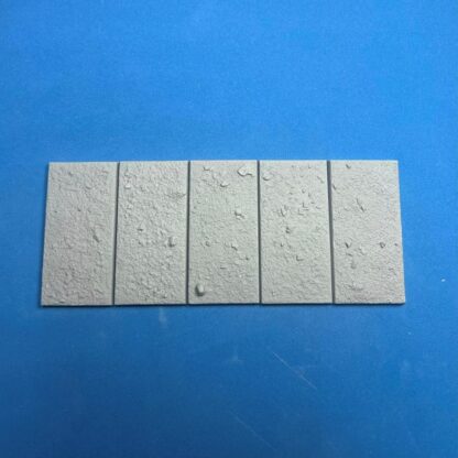 30 mm x 60 mm Universal Rough Terrain (U.R.T) Square Base Set One (1) 30 mm x 60 mm Universal Rough Terrain (U.R.T) Square Base Set Set One (1) Package of 5 Bases