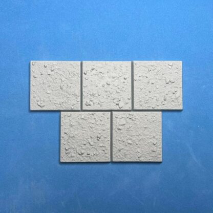 40 mm x 40 mm Universal Rough Terrain (U.R.T) Square Base Set One (1)