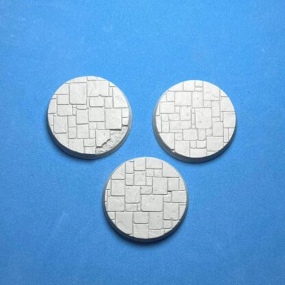 Generic Slate Floor 50 mm Base Set One (1) Generic Slate Floor 50 mm Base Set Set One (1) Package of 3 bases